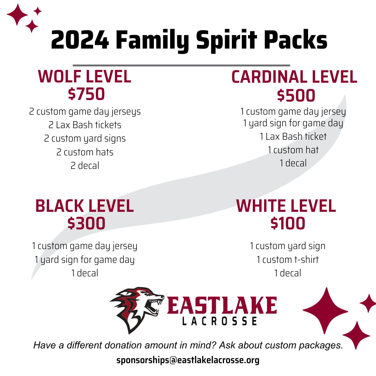 2024 Family Spirit Packs